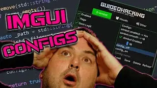 Easy JSON ImGui Config Files for Hack Menus