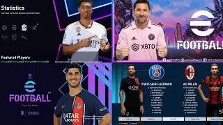 PES 2021 NEW MENU CONCEPT EFOOTBALL 2024