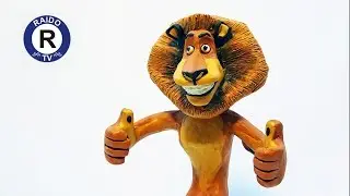 HOW TO SCULPT ALEX? HOW TO SCULPT LION? ALEX THE LION FROM  MODELING CLAY. MADAGASCAR. | 