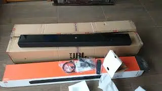 JBL Soundbar SB120 Unboxing Details (Detalhado)