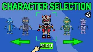 Unity Character/Skin Selection Menu - Easy Unity Tutorial