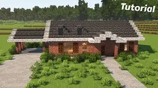 Minecraft: Small Suburban House Tutorial (#11)