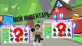 МОЙ НОВЫЙ ИНВЕНТАРЬ В АДОПТ МИ РОБЛОКС! | ОЧЕНЬ БОГАТЫЙ ИНВЕНТАРЬ В АДОПТ МИ | МФР ЛЕГИ 
