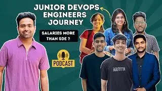 How did these freshers get Job as Junior DevOps Engineers ? | Salary | Growth | Challenges