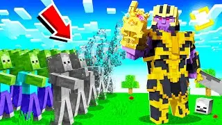 1000 ZOMBIES vs THANOS INFINITY GAUNTLET!