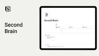 The Ultimate Notion Second Brain Template