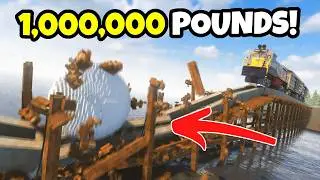 Extreme PRANKS on Destructible Train Bridge! - Teardown Gameplay