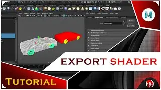 ✔️How To Import & Export Any Shaders From Maya By Alembic