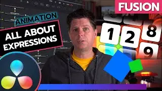 ALL About Expressions PLUS Animated Counter Tutorial / Davinci Resolve / Fusion