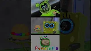 GUMMY BEAR SPONGEBOB PEWDIEPIE IN G MAJOR 4 EFFECT #SHORTS