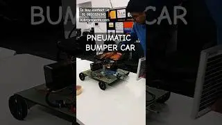 Pneumatic Bumper Car #Project Best mechanical engineering project #shorts #robotics