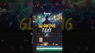 Glowing text in DaVinci Resolve