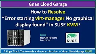 How to Resolve “Error starting virt-manager No graphical display found” in SUSE KVM?  X11 Forwarding