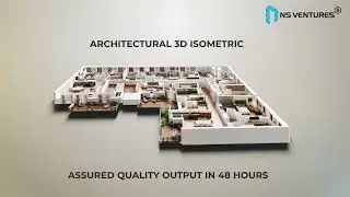 Real Estate 3D Floor Plan Isometric | Interior Floor Plan | Interior Design