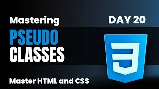 Pseudo Classes In Css | Why We Use Pseudo Classes? Project Using All Pseudo Classes 