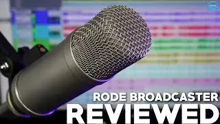 RODE BROADCASTER Large Diaphragm Broadcast/Podcast Condenser Microphone - REVIEWED