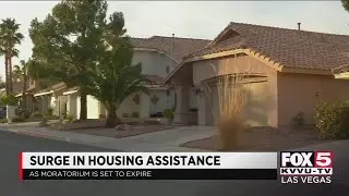 Surge in housing assistance