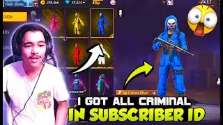 I GOT ALL CRIMINAL ON MY SUBSCRIBER ACCOUNT😱 FREE TO ALL😱