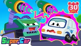 Monster Cars | Loss of Electrical Power & More Super Car Cartoons | Kids Cartoons & Videos