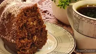 Постный шоколадный кекс " Картошка ".Lean chocolate cake "Potato".