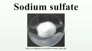 Sodium sulfate