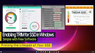 Enable TRIM SSD Windows 10 Windows 11