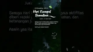 Selamat menjalankan ibadah puasa ramadhan 2024