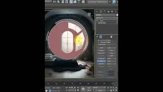 Quick - round window modeling in 3ds Max #3dsmax #3dmodeling #tutorial #3d