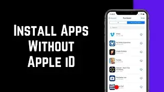 How to Install Apps Without Apple iD | Download Apps On iPhone Without Apple iD & Password 2023