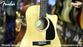 Fender CD-60CE Electro Acoustic Guitar - Quick Look @ PMT Portsmouth