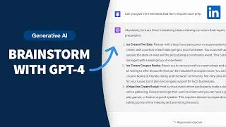 GenAI brainstorming with GPT-4