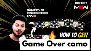 How to get Game Over camo in #MW3 and #Warzone #modernwarfare3 || by borntoplaygames