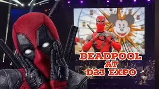 DEADPOOL crashes D23 Expo 2024