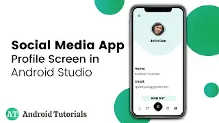 Social Media App| Profile Screen in Android Studio | UI Design | Android Tutorials