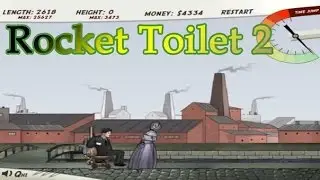 Rocket Toilet 2. РАЗОГНАЛИ ТУАЛЕТ! Необычные игры