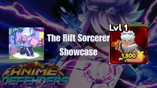 The Rift Sorcerer Showcase in Anime Defenders