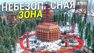 СОЗДАЛ НЕБЕЗОПАСНУЮ ЗОНУ! РАССТАВИЛ 1000 МИН И МЕНЯ ВОЗНЕНАВИДЕЛ ВЕСЬ СЕРВЕР в Rust/Раст