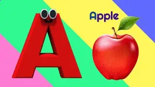 ABC Phonics Song - Toddler Learning Video Songs | A for Apple | Learn Phonics Sounds of Alphabet