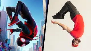 Spider-Man: Into the Spider-Verse Stunts In Real Life