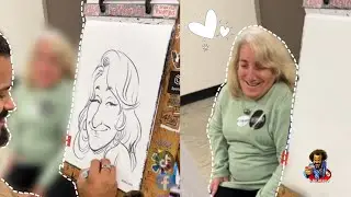 Flash Drawing of the amazing Teacher, Lori in 180 seconds!!