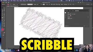 How To Apply Scribble Effect In Illustrator Tutorial | Graphicxtras