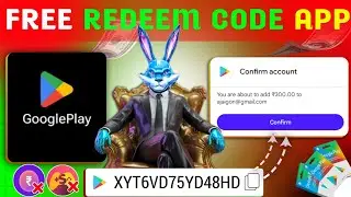 🥱 फ्री ₹30/- Free redeem code app| free redeem code| redeem code app| best redeem code app