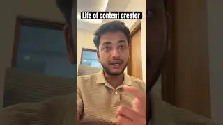 Life of content creator | Reality check | #shorts #content creator nt