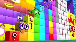 Numberblocks Step Squad 1 to 360,000,000 MILLION BIGGEST - Learn to Count Big Numbers!