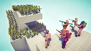 VIETNAM ARMY SOLDIER vs 100x ARMIES - 🏹 Totally Accurate Battle Simulator TABS