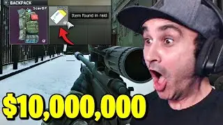 Summit1g Finds RARE YELLOW Keycard Grinding for KAPPA in Tarkov!