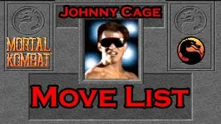 Mortal Kombat 1 (1992) - Johnny Cage Move List