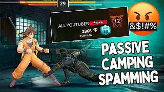 How i handle if my opponent starts playing passive and camping + spamming 😮‍💨|| Shadow Fight 4 Arena