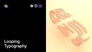 Cinema 4D Beginner Tutorial: Looping Typography