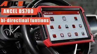 ANCEL DS700 bi directional functions Full System ECU Coding Bi-directional  |ANCEL